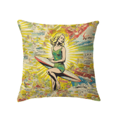 Surfing 1 25 Indoor Pillow - Beyond T-shirts